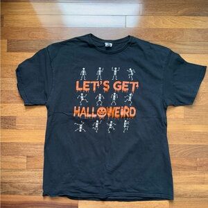 Black Halloween Graphic T-Shirt